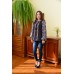 Embroidered blouse "Christmas Night"